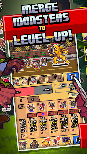 Idle Monster Frontier - team rpg collecting game Screenshot 2