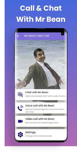 Mr Bean Fake Call, Prank Screenshot 0