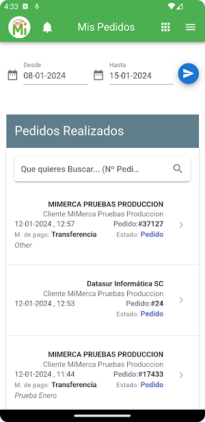 MiMerca Screenshot 1