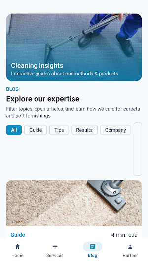 Steam Clean Carpets Luton Screenshot 2