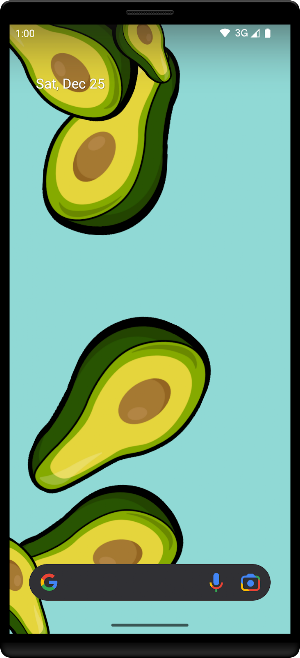 Avocados Live Wallpaper Screenshot 1