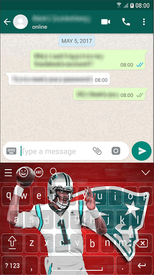 Cam Newton Patriots Keyboard NFL 2020 For Lovers Screenshot 2