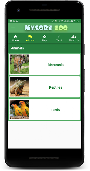 Mysore Zoo Guide Screenshot 1