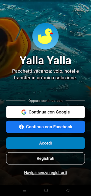 YallaYalla - Viaggi e Vacanze Screenshot 0