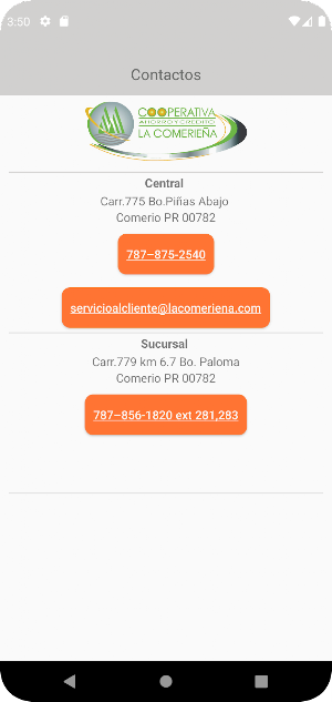 Comerieña Screenshot 1