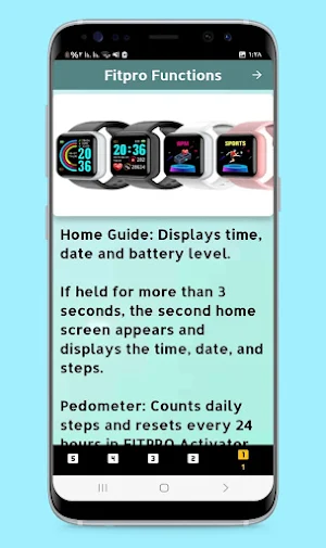 fitpro smart watch guide Screenshot 2