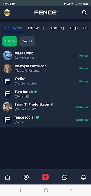 FenceSocial Screenshot 3
