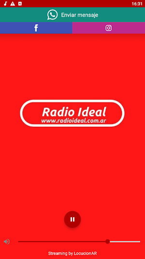 Radio Ideal Screenshot 1