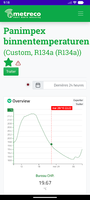 Metreco Mobile Measuring Screenshot 0