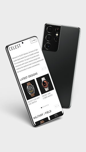 CELEST Watches Catalog Screenshot 0