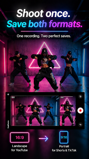 DualFrame: Dual Shot Recorder Screenshot 1