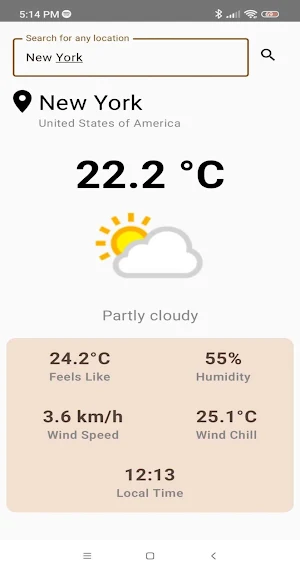 Weather Screenshot 0