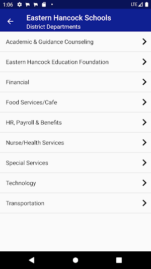Eastern Hancock Schools Screenshot 1