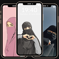 Cute Niqab Hijab Wallpaper 4K