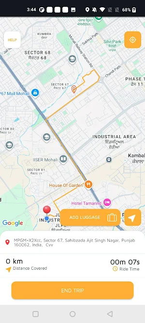 EcoTaxi Driver App Screenshot 3