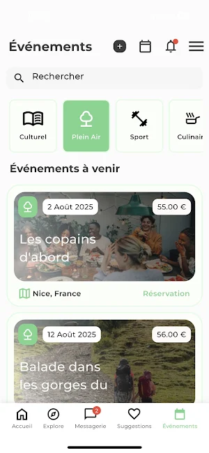 FINDR - Find people and events Screenshot 3