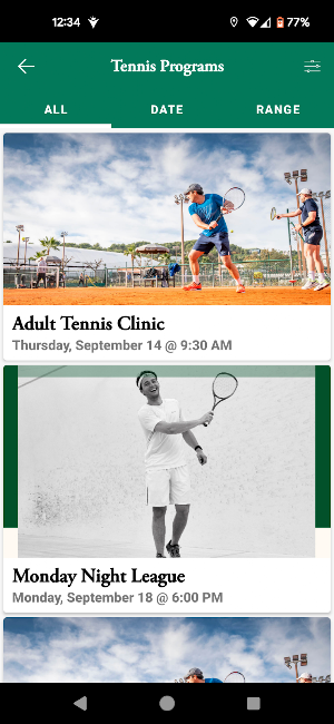 Toronto Lawn Tennis Screenshot 2
