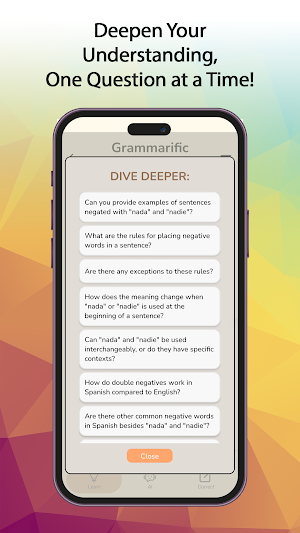 Grammarific: Spanish Grammar Screenshot 3