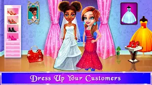 Wedding Bride and Groom Fashion Salon Game Screenshot 0