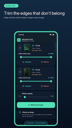 SeamStack: Screenshot Stitch Screenshot 2