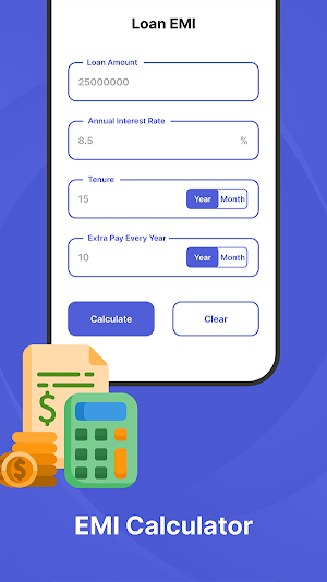 EMI Calculator - Finance Tool Screenshot 3