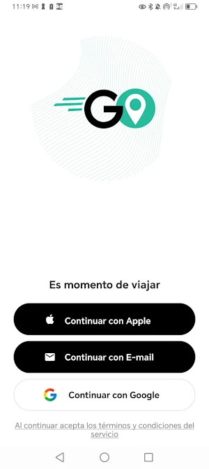 Go App Screenshot 1