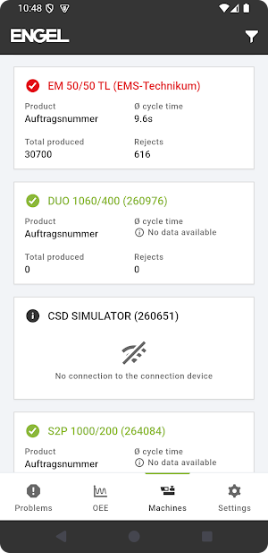 ENGEL e-connect Screenshot 0