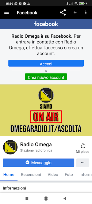 Radio Omega Screenshot 2