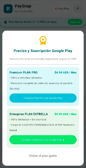 PaySnap Screenshot 2