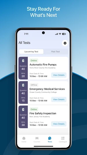Kean Fire Safety LMS Screenshot 2