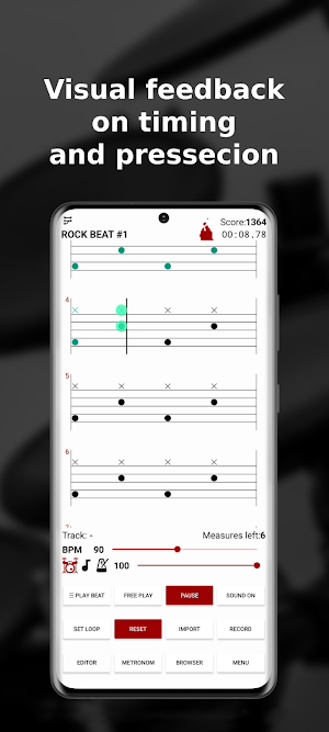 Rebel Drum Tutor Screenshot 0