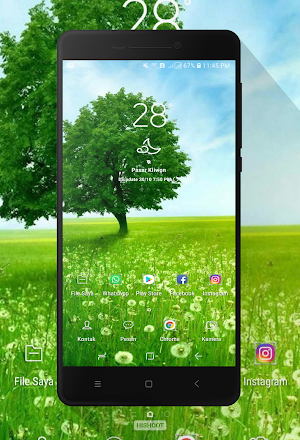 Green Wallpaper Screenshot 2