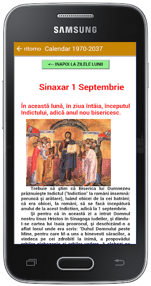 Calendar Ortodox 2019 - 2037 Screenshot 3