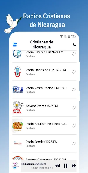 Radios Cristianas de Nicaragua Screenshot 2