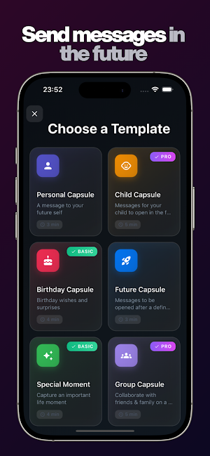 Capsule -Time Capsule Screenshot 1