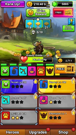 Idle Heroes Afk RPG Screenshot 0