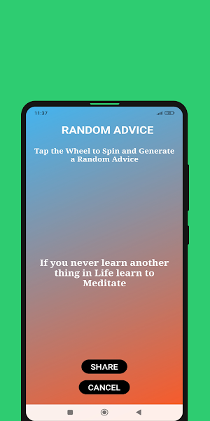 Random Advice Screenshot 2
