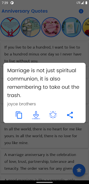 Anniversary Quotes and Sayings Screenshot 1