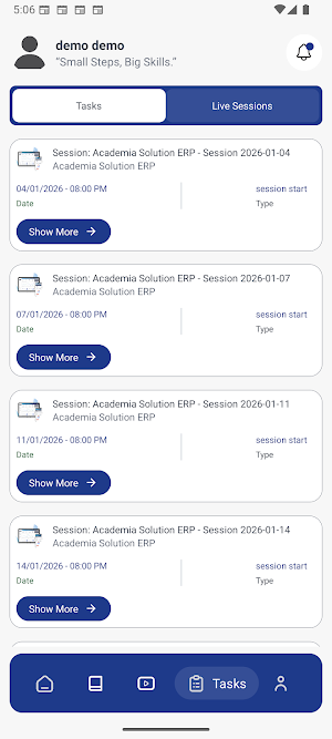Academia LMS Screenshot 3