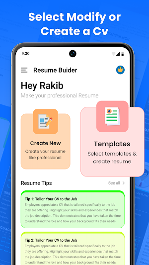 Resume Builder CV Maker App Screenshot 1