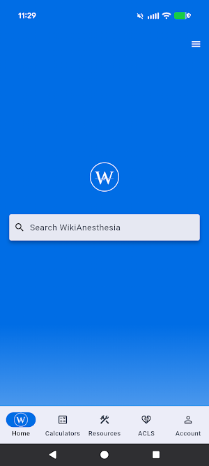 WikiAnesthesia Screenshot 0