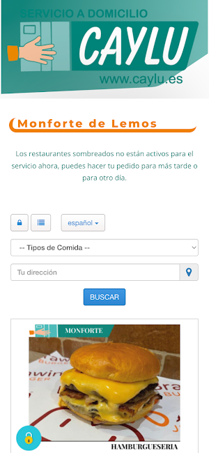 Caylu Delivery Screenshot 2