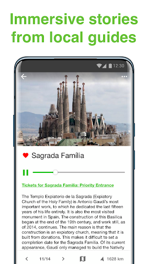 Barcelona SmartGuide - Audio Guide & Offline Maps Screenshot 3