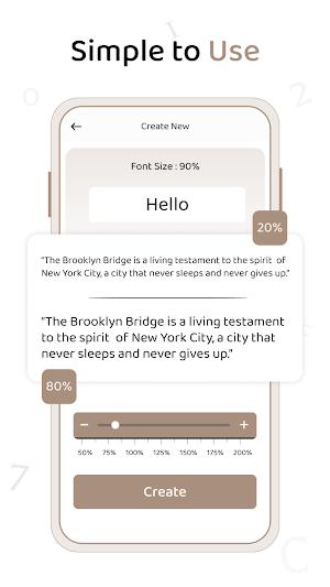 Big Font Size : Enlarge Font Screenshot 3