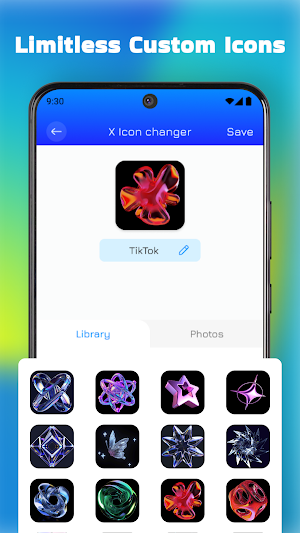 Rolling icon: Icon changer Screenshot 1