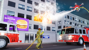 Firefighting Truck Game 2024 Screenshot 2