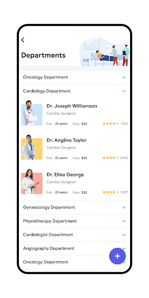 DoctoPro Hospital Flutter Screenshot 3
