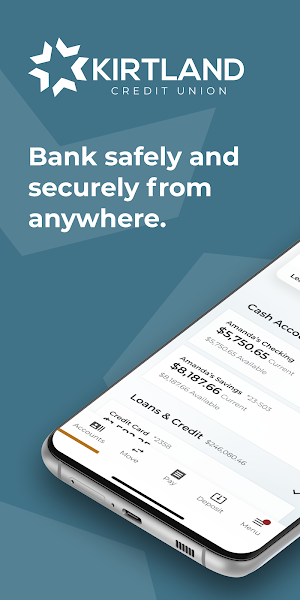 Kirtland CU Mobile Banking Screenshot 0