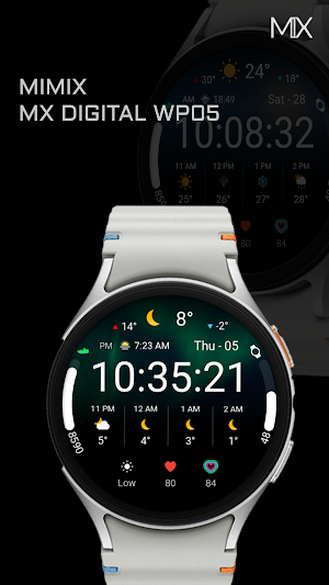 MIMIX Digital WP05 Watchface Screenshot 0