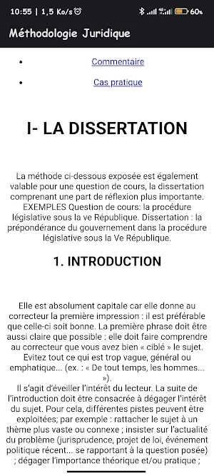 Méthodologie Juridique Screenshot 3